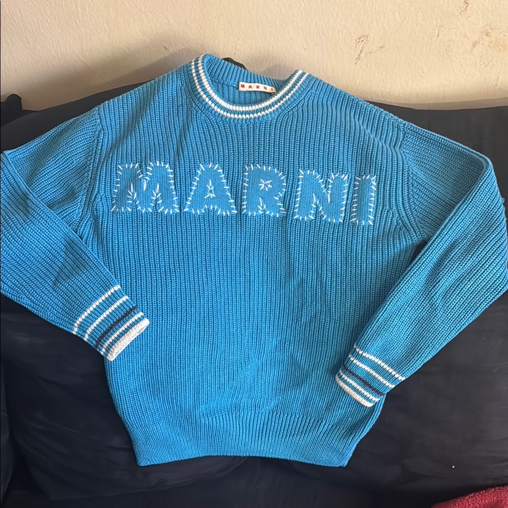 Marni Blue Sweater Size 10